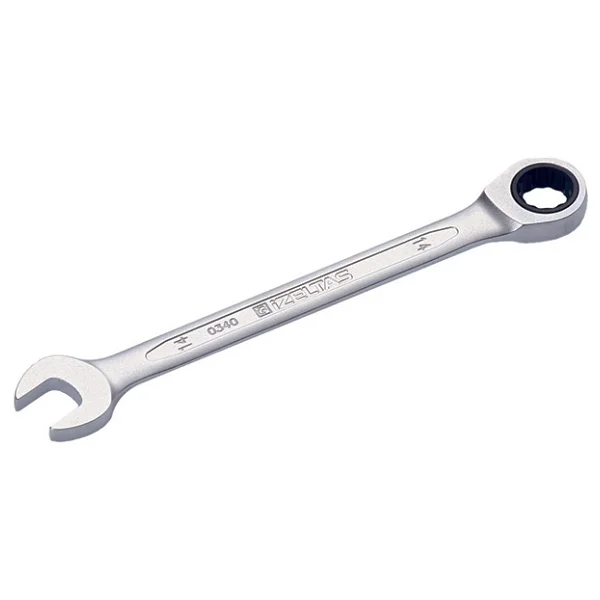 İzeltaş 0340 10 Mm Kombine Cırcır Anahtar - Görsel 9