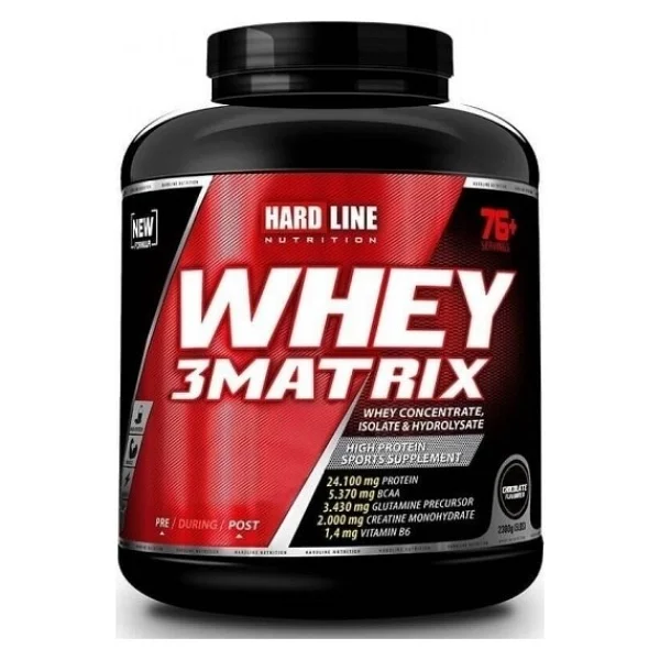 Hardline Nutrition 3 Matrix 2300 Gr Whey Protein Tozu - Görsel 2