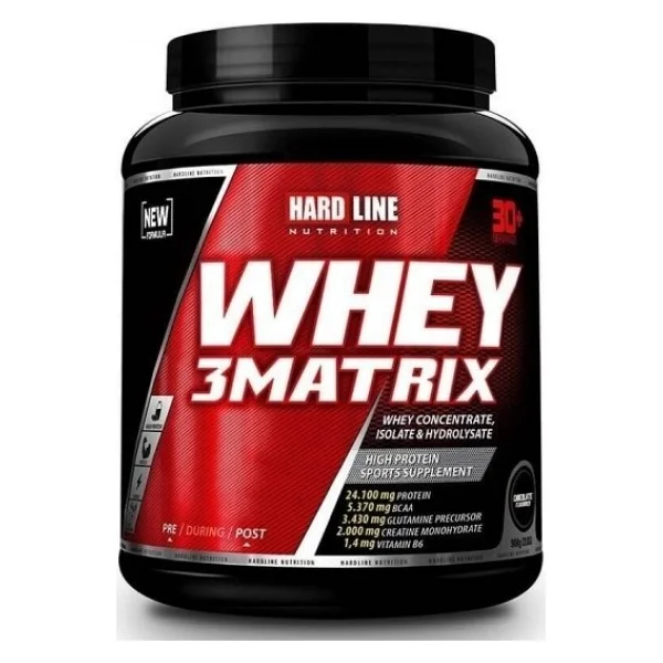 Hardline Nutrition 3 Matrix 908 Gr Muz Aromalı Whey Protein Tozu - Görsel 2