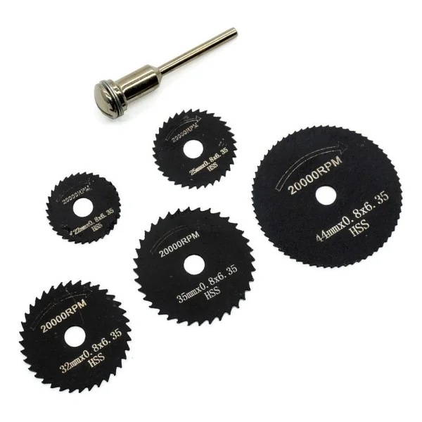 Rox Wood 0088 Hss Gravür Makinası Mini Testere Seti 6 Parça - Görsel 7