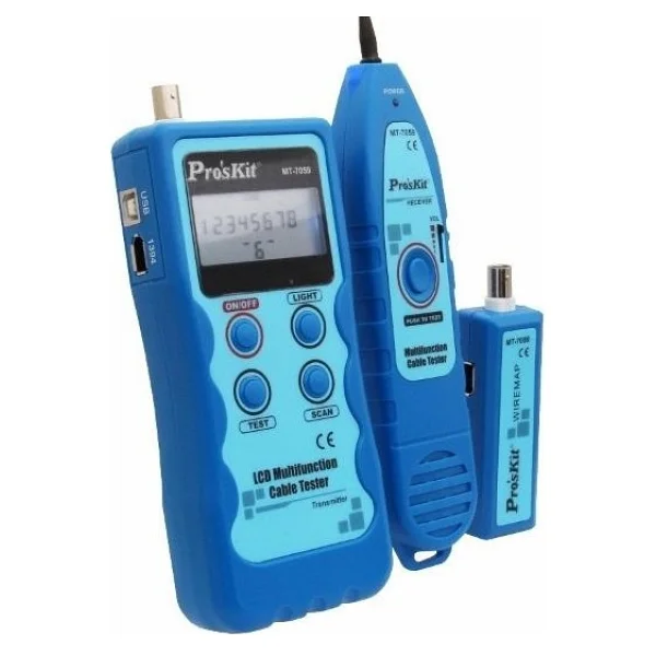 Proskit Mt-7059 Lcd Ekranlı Kablo Test Cihazı - Görsel 4