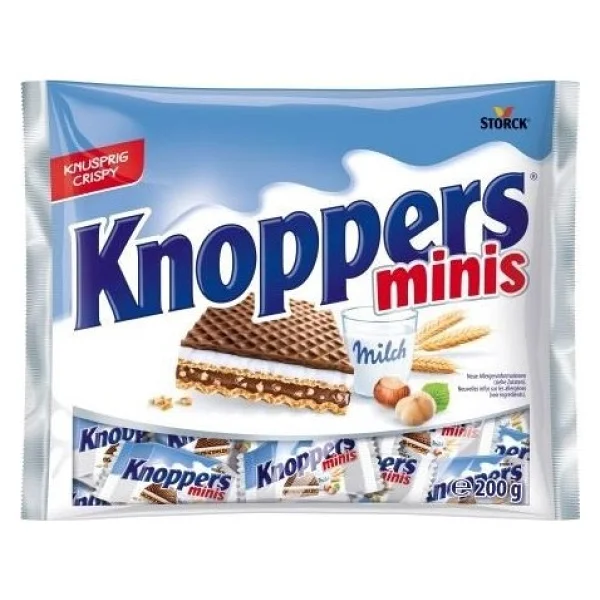 Knoppers Minis Gofret 200 Gr - Görsel 2