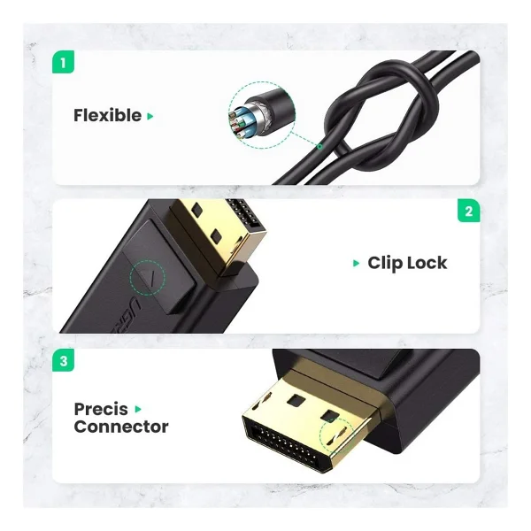 Ugreen Display Port To Hdmı 4K Dönüştürücü Adaptör - Görsel 5