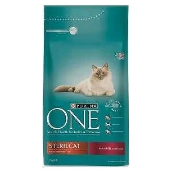 Purina One Sığır Etli 1.5 Kg Kısırlaştırılmış Yetişkin Kedi Maması - Görsel 6