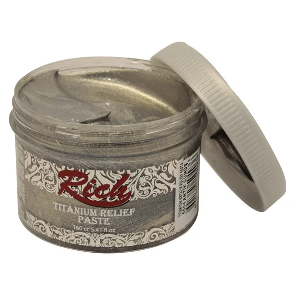 Rich Titanyum Rölyef Pasta 150 Cc Mor 5526 - Görsel 6