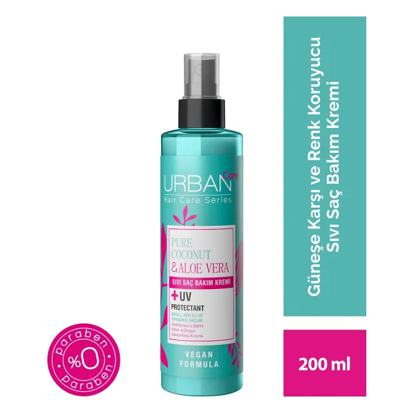 Urban Care Pure Coconut & Aloe Vera 200 Ml Sıvı Saç Kremi - Görsel 4
