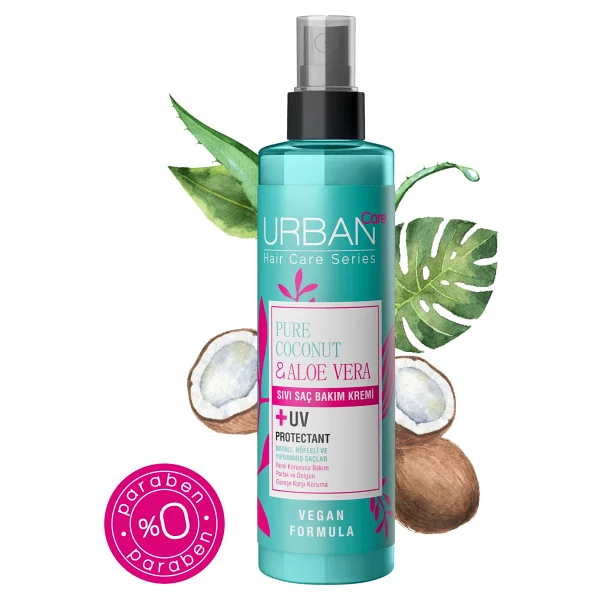 Urban Care Pure Coconut & Aloe Vera 200 Ml Sıvı Saç Kremi - Görsel 6