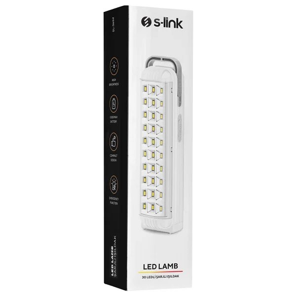 S-Link Sl-3652 Şarjlı Acil Durum Işıldağı - Görsel 5