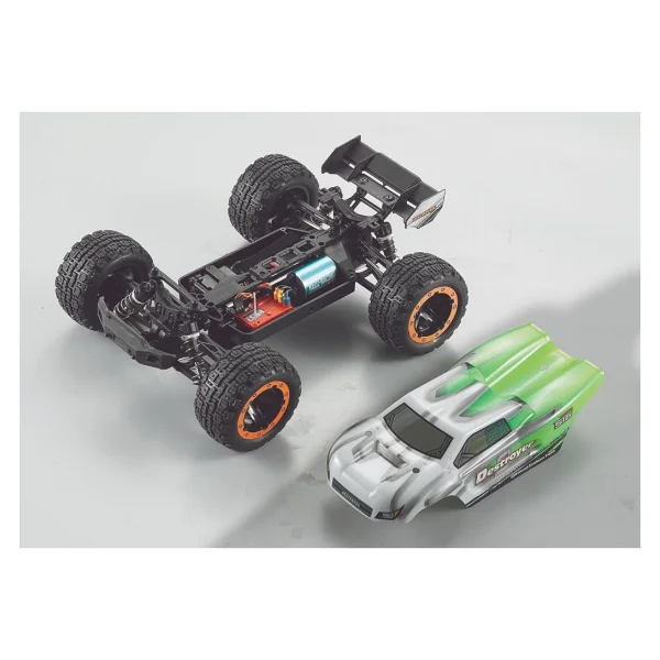 Haiboxing 1/16 45 Km+ Sürat Destroyer RTR Elektrikli 4WD Brushless Fırçasız Truck Turuncu Uzaktan Kumandalı Model Araba - Görsel 2