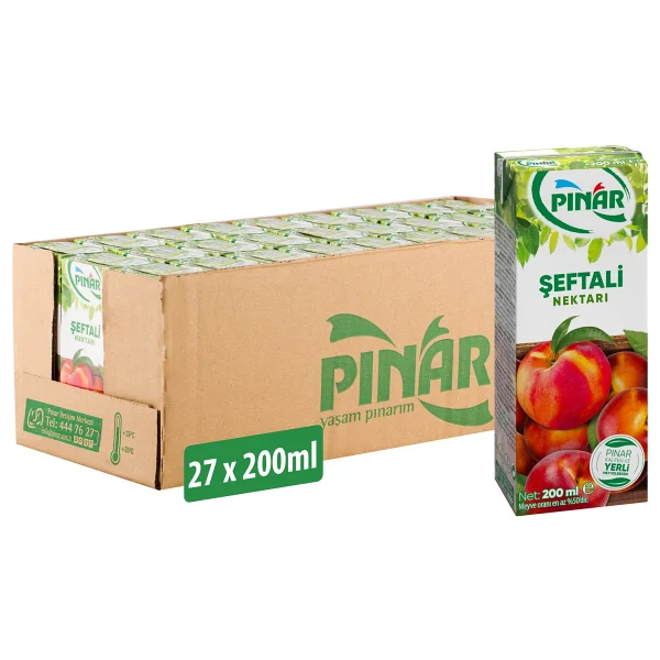 Pınar Şeftali Nektarı 27x200 Ml - Görsel 9