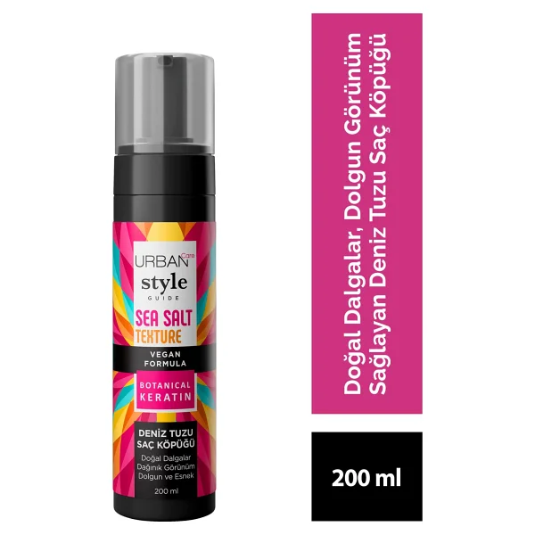 Urban Care Style Guide Sea Salt 200 Ml Saç Şekillendirici Köpük - Görsel 2