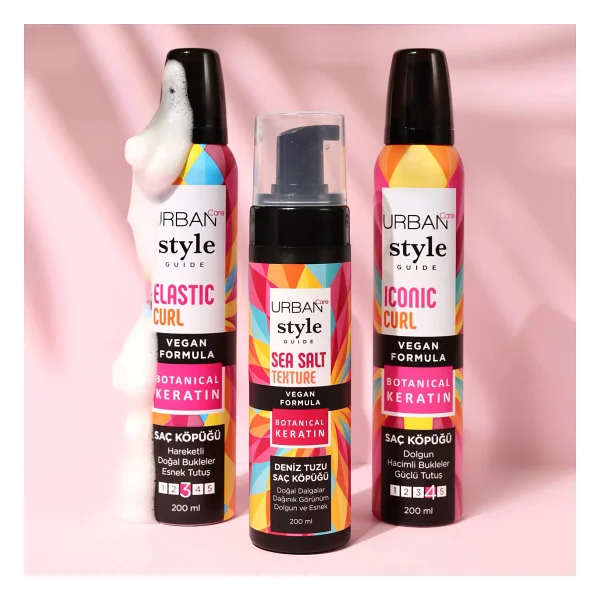 Urban Care Style Guide Sea Salt 200 Ml Saç Şekillendirici Köpük - Görsel 6