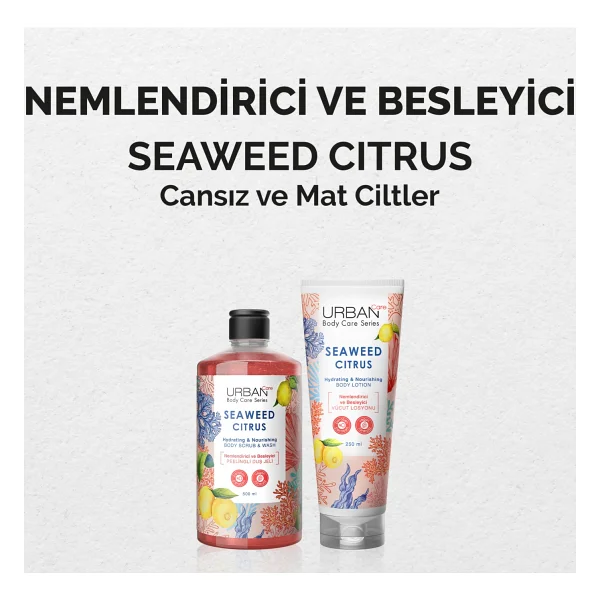 Urban Care Seaweed Citrus Nemlendirici ve Besleyici Vücut Losyonu 200 ml - Vegan - Görsel 4