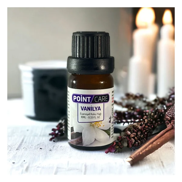 Ay Magnet Point Care Vanilya Mum Esansı 10ml , Mum Koku Soya Wax Esansı Vavilya Kokulu 1 Adet - Görsel 3