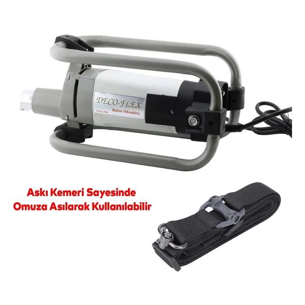 Decoflex Z1dul230a 2300 W 3 Hp 4000 Hortumsuz Beton Sıkılaştırma - Görsel 4