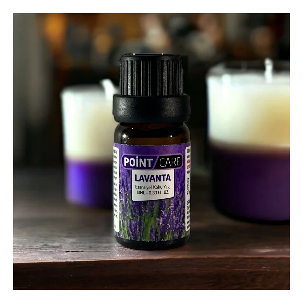Ay Magnet Point Care Lavanta Mum Esansı 10ml , Mum Koku Soya Wax Esansı Lavanta Kokulu (1 Adet) - Görsel 2