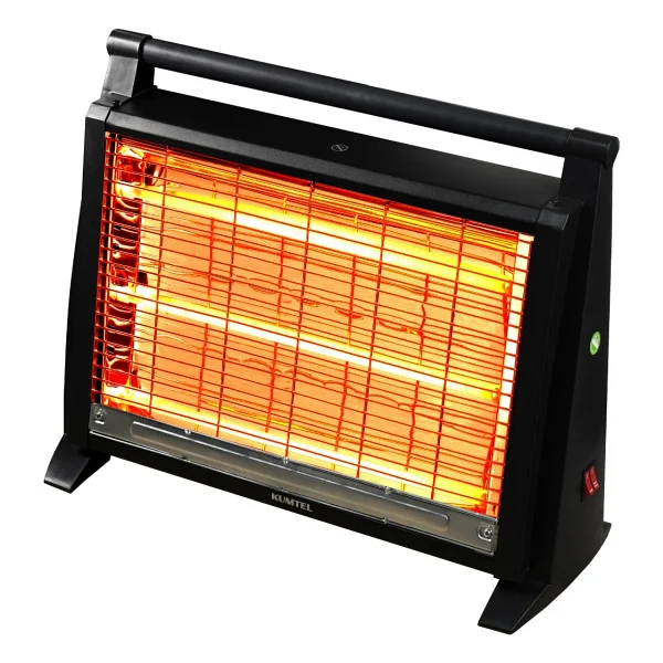 Kumtel LX-2832 Siyah 1500 W Quartz Isıtıcı - Görsel 3