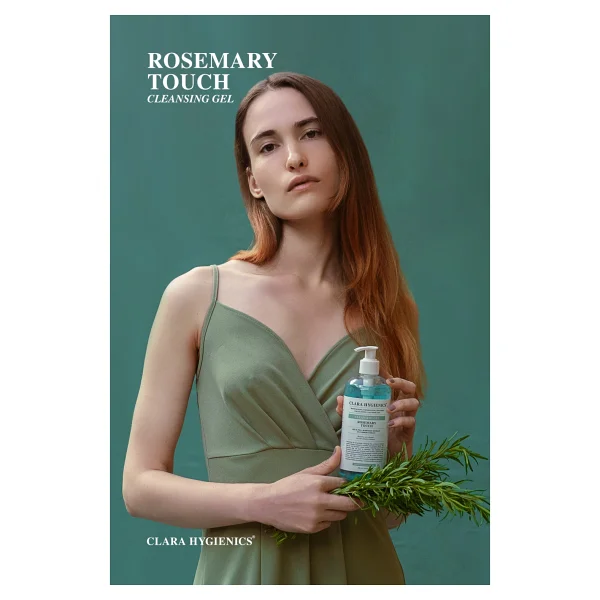 Clara Hygienics Rosemary Touch Yüz Ve Vücut Temizleme Jeli 400 Ml - Görsel 8