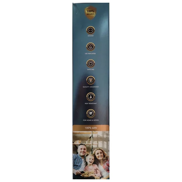 Gobax Termal Akım Korumalı 3xpriz 2usb & 2type-C 2mt Uzatmalı Priz - Görsel 4