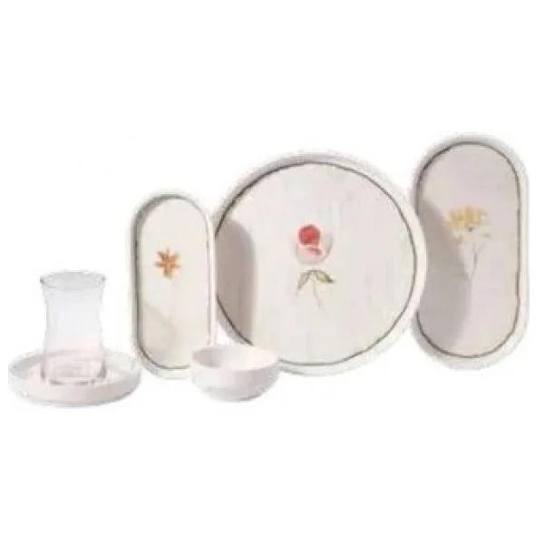 Korkmaz Luna Collection A8700 26 Parça 6 Kişilik Kahvaltı Takımı - Görsel 2