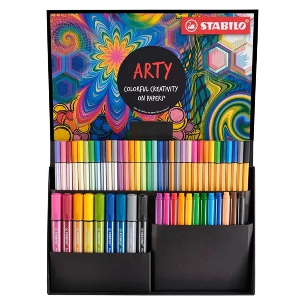 Stabilo Arty Kreatif 55'li Keçeli Kalem Seti - Görsel 2