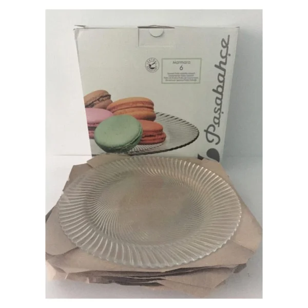 Paşabahçe Marmara 10266 6'lı 19 Cm Pasta Tabağı - Görsel 3