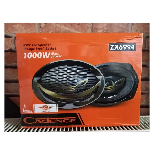 Cadence ZX6994 1000 W 16x24 cm Koaksiyel Oto Hoparlör - Görsel 2