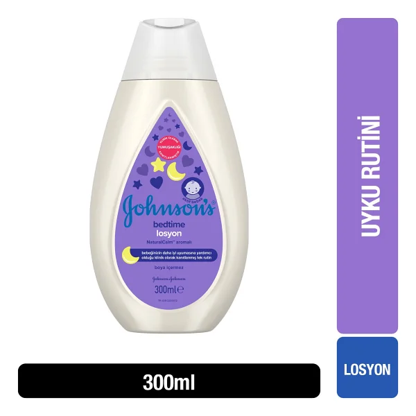 Johnson's Baby Bedtime Bebek Losyonu 300 Ml - Görsel 5