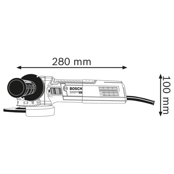 Bosch Gwx 9-115 S X-Lock 900 W Avuç Taşlama Makinesi - Görsel 2