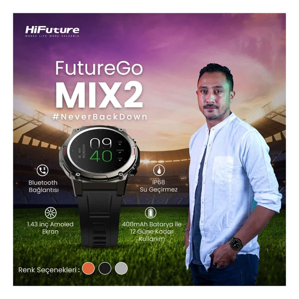 Hifuture Futurego Mix2 Akıllı Saat - Görsel 7