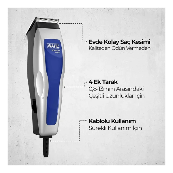 Wahl 09155-1216 Home Pro Saç Ve Sakal Kesme Makinesi - Görsel 2