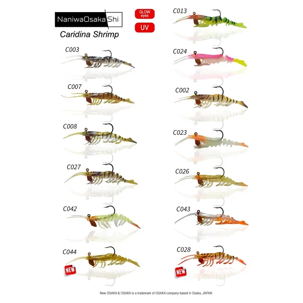 Naniwaosakashi Caridina Shrimp 5 Cm 3.5 Gr Karides Silikon Yem - Görsel 4