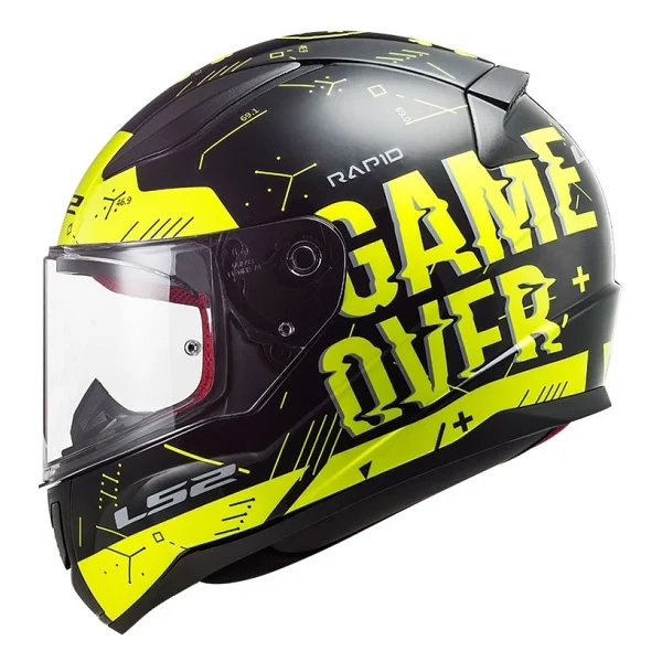 LS2 Rapid Player Full Face Motor Kaskı - Görsel 7