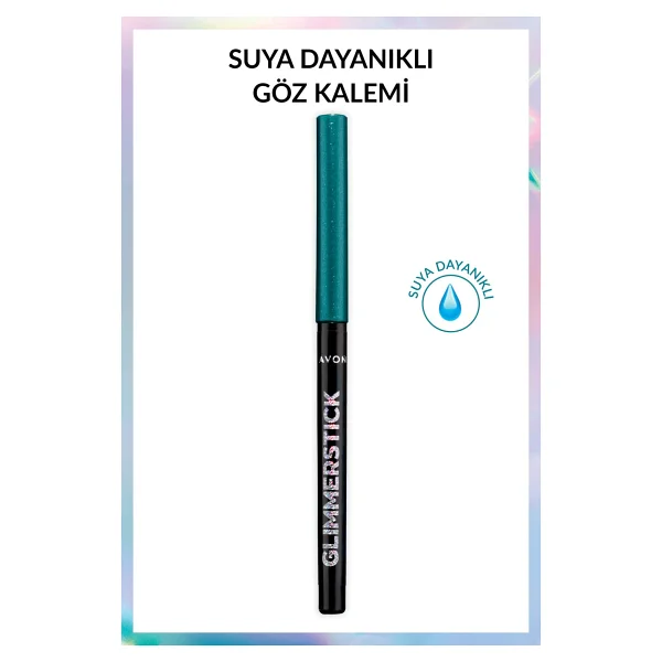 Avon Glimmerstick Asansörlü Pırıltılı Teal Sparkle Göz Kalem - Görsel 7