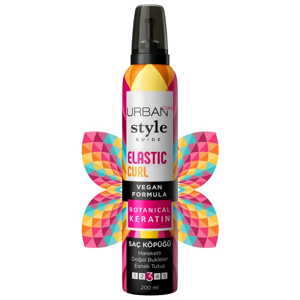 Urban Care Style Guide Elastic Curl 200 Ml Saç Köpüğü - Görsel 8