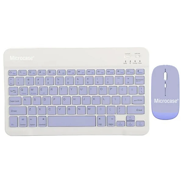 Microcase Al3476 Mor Tkl Kablosuz Klavye Mouse Seti - Görsel 5