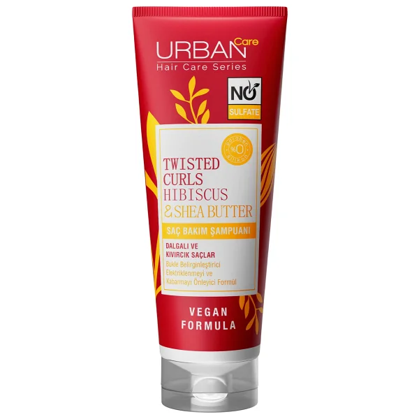 Urban Care Twisted Curls Hibiscus & Shea Butter 250 Ml Sülfatsız Şampuan - Görsel 7