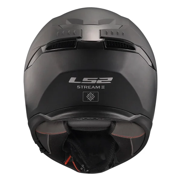 Ls2 Stream 2 Mat Siyah Full Face Motor Kaskı - Görsel 4