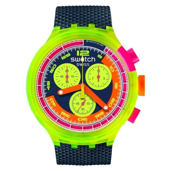 Swatch Neon To The Max Sb06j100 Kol Saati - Görsel 4