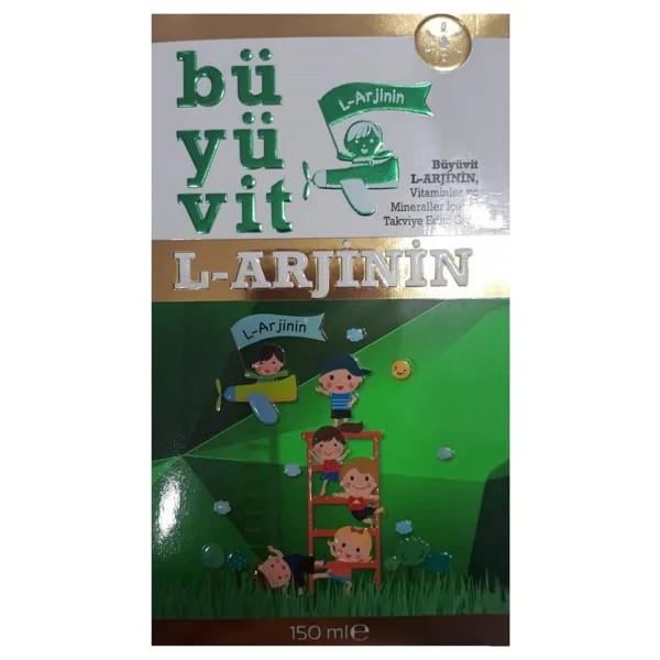Büyüvit L-Arjinin Şurup 150 Ml - Görsel 5