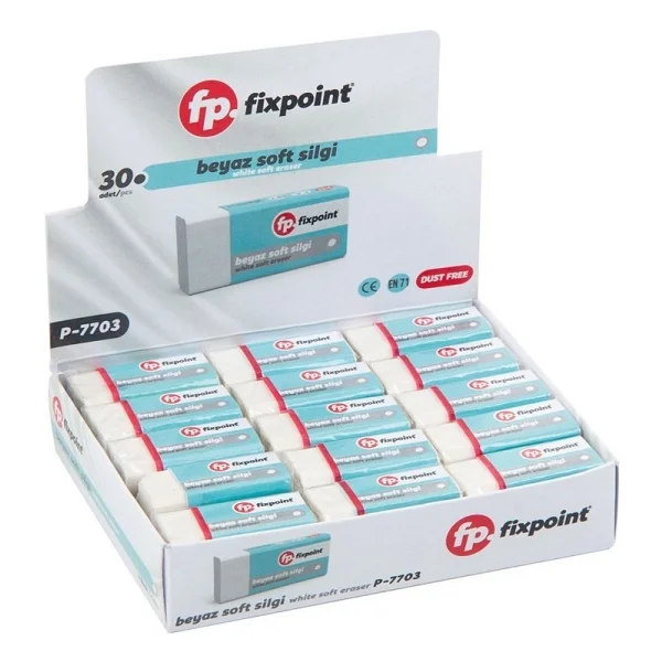 Fixpoint Beyaz Silgi 30 Adet Fixpoint P-7703 - Görsel 2