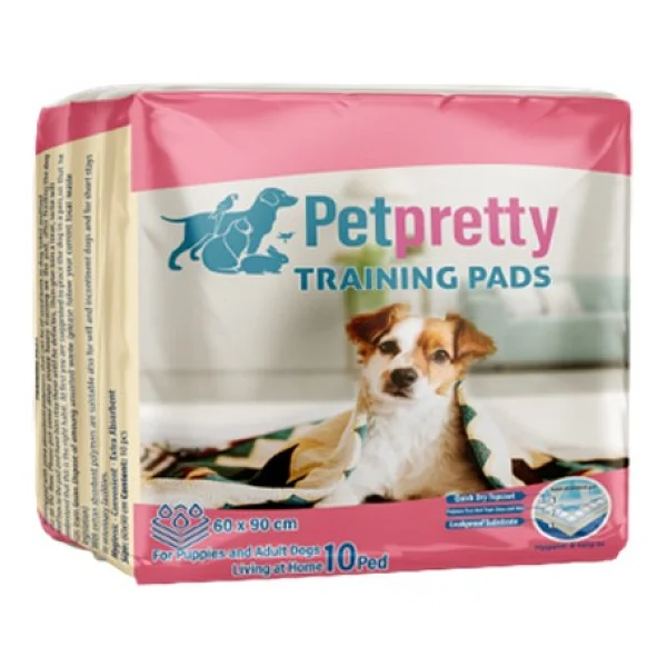 Pet Pretty Yavru Köpek Tuvalet Eğitim Pedi 60x90 Cm 10 Lu - Görsel 3