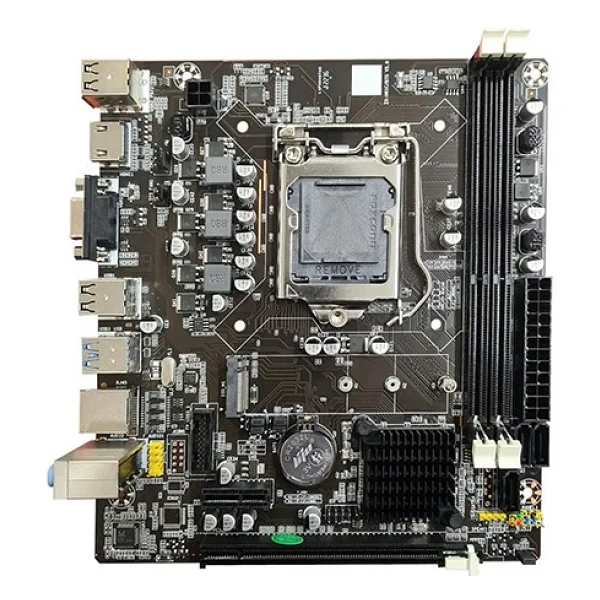 Asboard H61 İntel 1600mhz DDR3 USB 3.0 1155pin Matx Anakart - Görsel 7