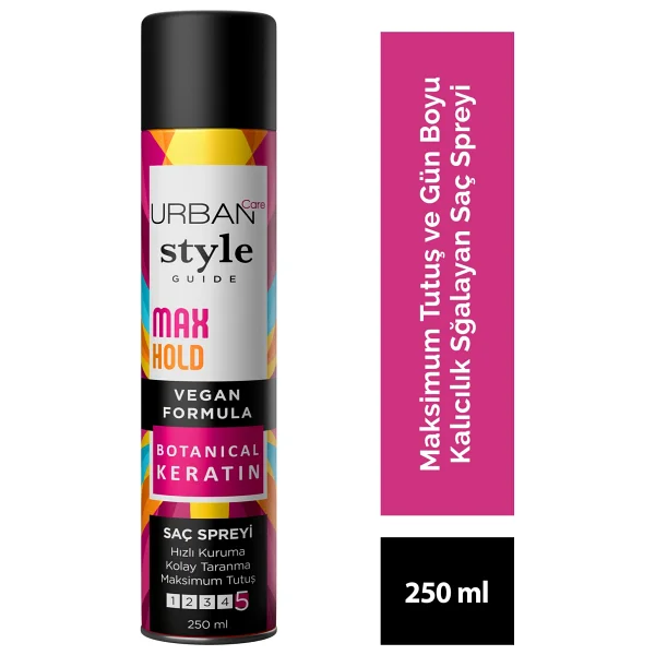 Urban Care Style Guide Max Hold 250 Ml Saç Spreyi - Görsel 2