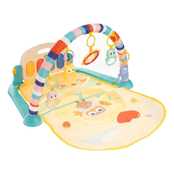 Babycim Baykuşlu Pianolu Bebek Oyun Halısı Gri 46 X 8,5 X 32,8 Cm Aslan Kral Temalı - Görsel 4