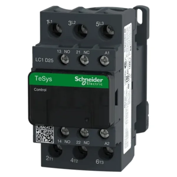 Schneider Tesys D Lc1d25m7 1na+1nk 11kw 3p 25a 220vac Güç Kontaktörü - Görsel 3