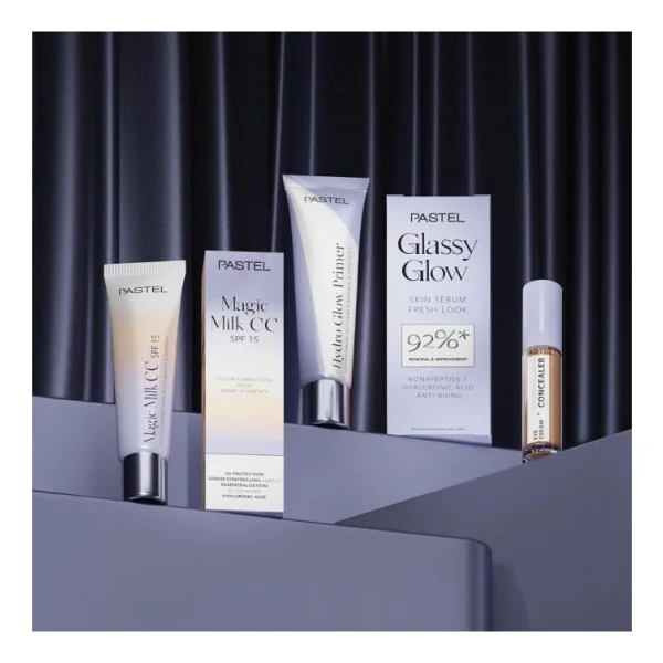 Pastel Eye Cream + Hydrating Satin 62 Ivory 4.3 Ml Likit Kapatıcı - Görsel 5