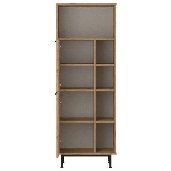 Yurudesign Ocean Ofis Klasör Dolabı Kitaplık 2 Kapaklı Metal Ayaklı Sepet - Görsel 5