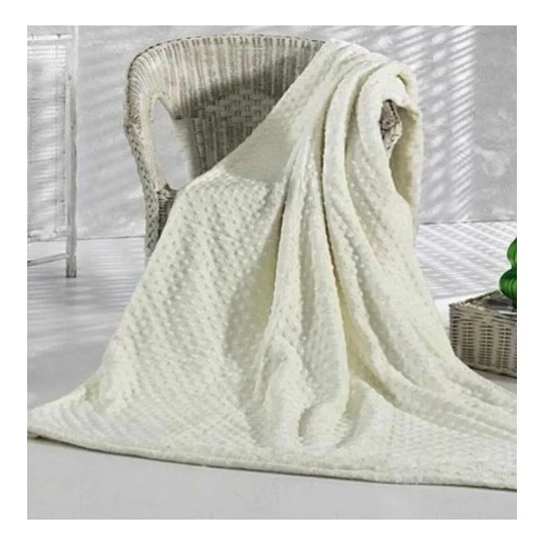 Merinos Pearl Tomurcuk Kemik 200x220 Cm Çift Kişilik Battaniye - Görsel 3