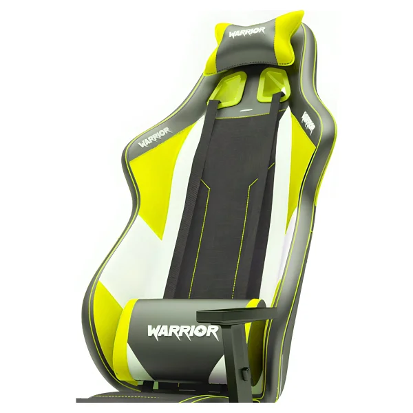 Warrior Scorpion Ayak Uzatmalı Sarı Oyuncu Koltuğu - Görsel 6